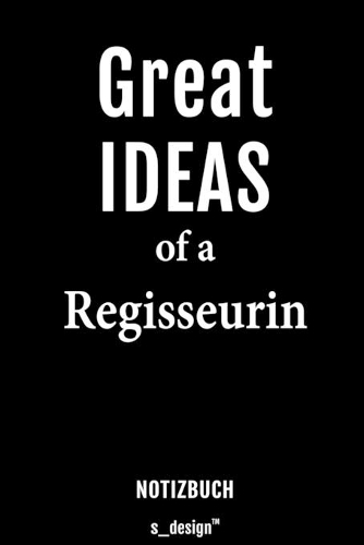 Notizbuch für Regisseure / Regisseur / Regisseurin