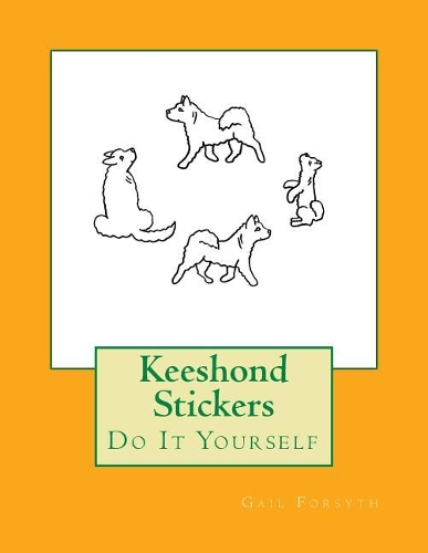 Keeshond Stickers: Do It Yourself