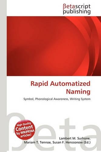 Rapid Automatized Naming