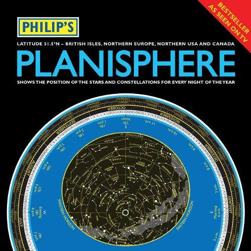 Philip's Planisphere (Latitude 51.5 North) 2012: For use in Britain and Ireland, Northern Europe, Northern USA and Canada