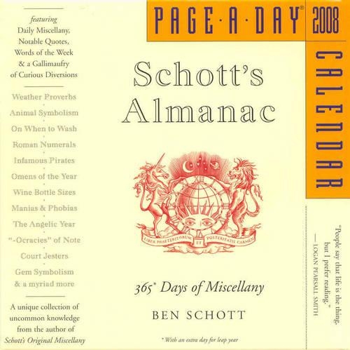 Schott's Almanac