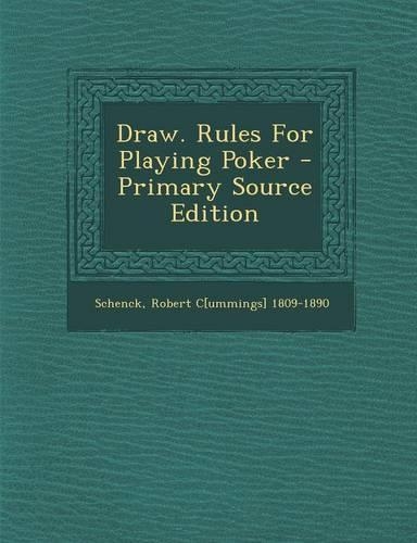 Draw. Rules for Playing Poker: (English)