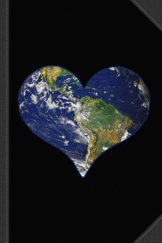 Heart Earth Love Journal Notebook: Blank Lined Ruled for Writing 6x9 120 Pages