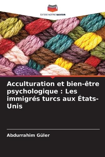Acculturation et bien-être psychologique