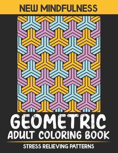 Geometric Adult Coloring Book