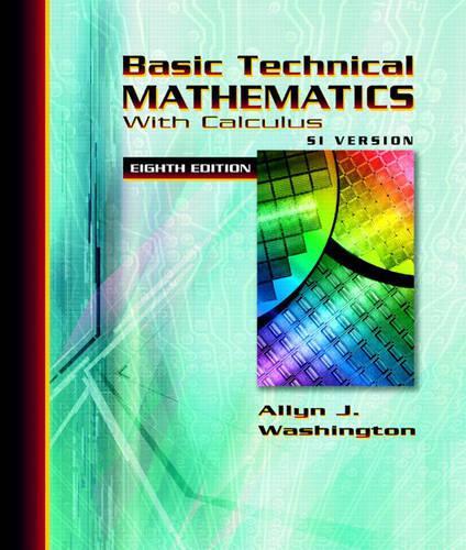 Basic Technical Mathematics with Calculus Metric Version
