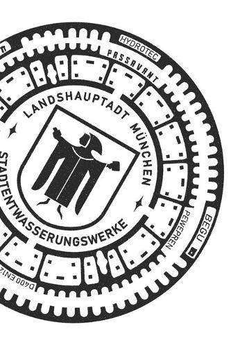 München Gullideckel: 6x9 Zoll A5 Souvenir Notizbuch Skizzenpapier Skizze - Gulli Gully Gullydeckel Kanaldeckel