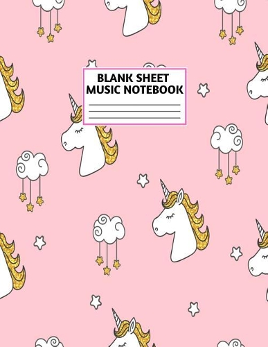 Blank Sheet Music Notebook