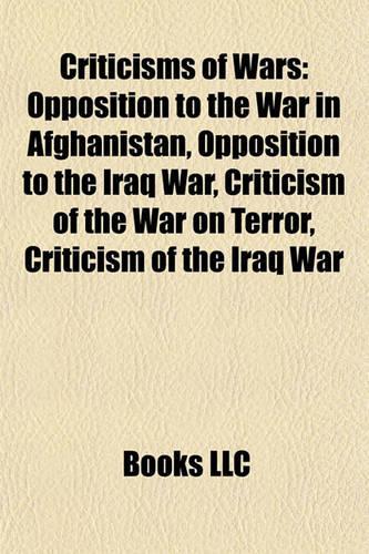 Criticisms of Wars