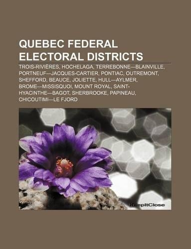 Quebec Federal Electoral Districts