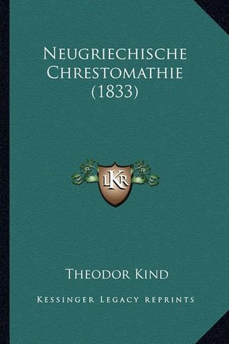 Neugriechische Chrestomathie (1833)