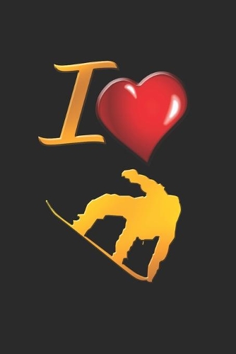 Snowboard Notizbuch: Snowboard Notizbuch die Perfekte Geschenkidee für Snowboarder oder Wintersport Fans. Das Taschenbuch hat 120 weiße Seiten mit Punktraster die dich b