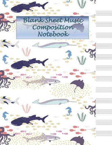 Blank Sheet Music Composition Notebook