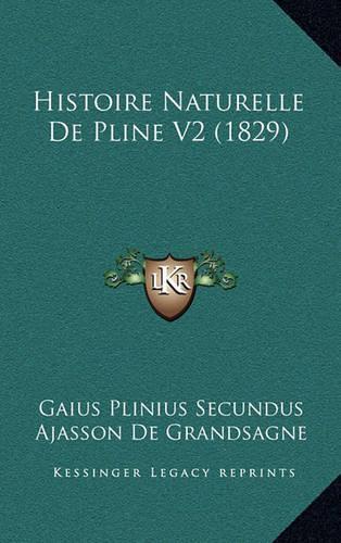 Histoire Naturelle de Pline V2 (1829): (French)