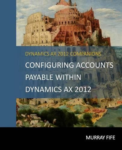 Configuring Accounts Payable Within Dynamics AX 2012: (6 Dynamics Ax Barebones Configuration Guides)