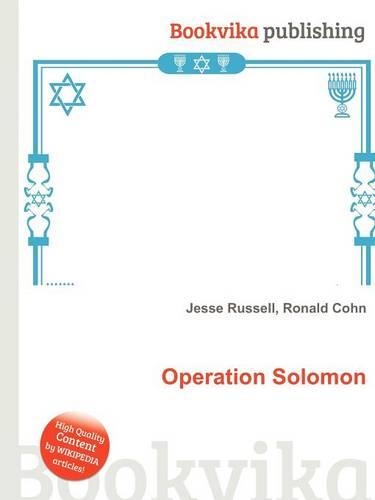Operation Solomon: (English)