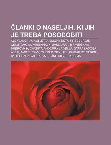 Lanki O Naseljih, KI Jih Je Treba Posodobiti