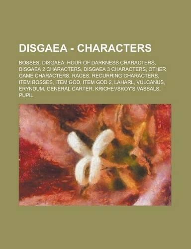 Disgaea - Characters