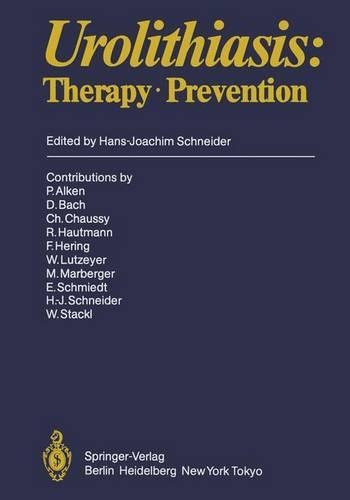 Urolithiasis : Therapy , Prevention: (17/2 Handbook of Urology)