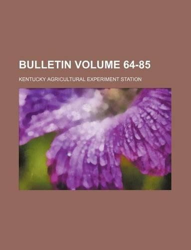 Bulletin Volume 64-85