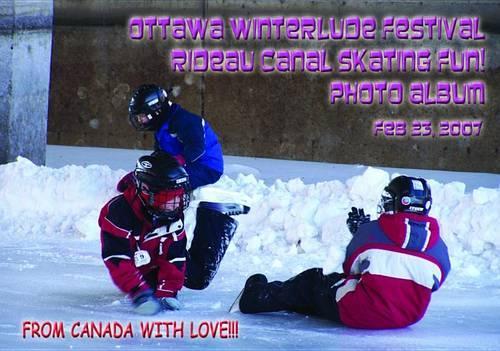 Ottawa Winterlude Festival - Rideau Canal Skateway Fun! Feb 23, 2007 Photo Album (English eBook C6)