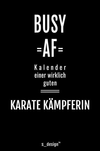 Kalender 2020 für Karate Kämpfer / Karate Kämpferin
