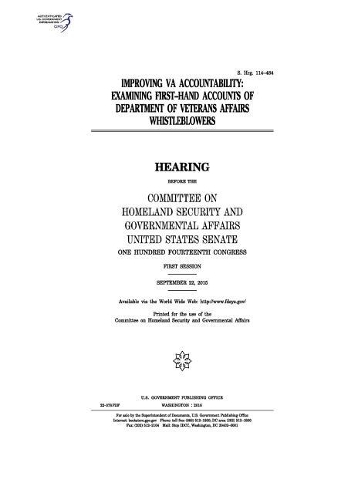 Improving Va Accountability