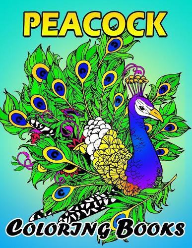Peacock coloring books