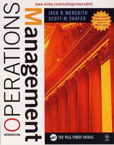 Introducing Operations Management