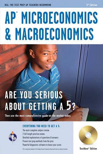 AP Microeconomics & Macroeconomics: TestWare Edition(REA Test Preps)