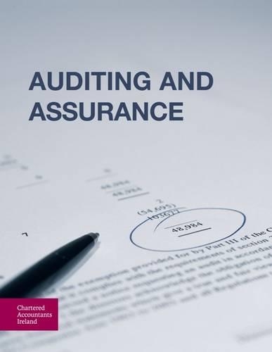 Auditing and Assurance