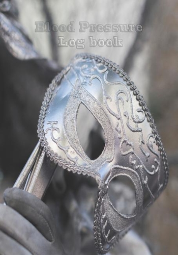 Blood Pressure Log Book: Daily Monitor and Tracker for Blood Pressure Daily Readings 7in x 10in Undated 110 Pages Journal Notebook Log Design cover with Gray Mask