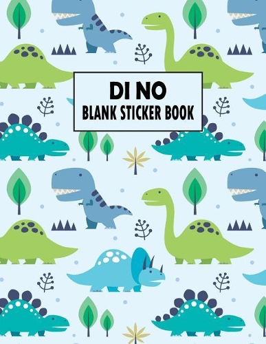 Dino Blank Sticker Book