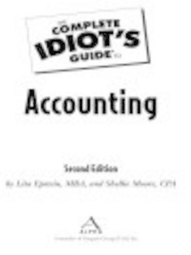 The Complete Idiot's Guide to Accounting, 2nd Edition