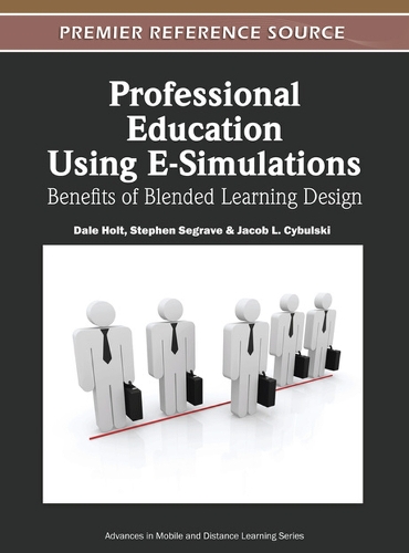 Professional Education Using E-Simulations