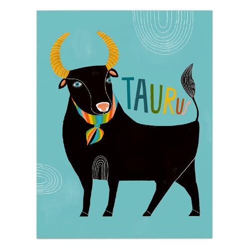 6-Pack Lisa Congdon for Em & Friends Taurus Card
