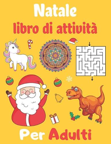 Natale libro di attività Per Adulti