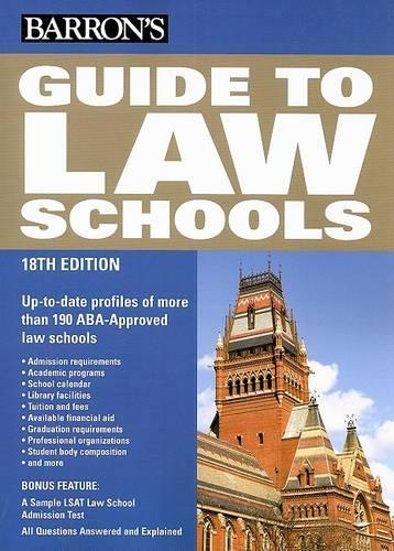 Barron's Guide to Law Schools