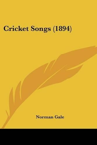 Cricket Songs (1894)