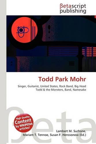 Todd Park Mohr