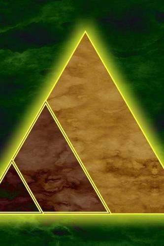 Cool Artistic Triangles on Green