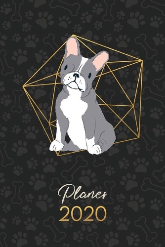 Planer 2020: Terminkalender Wochenplaner Monatsplaner - Boston Terrier Blue(12 12 Monate Jan Bis Dez - Kalender - Hund)