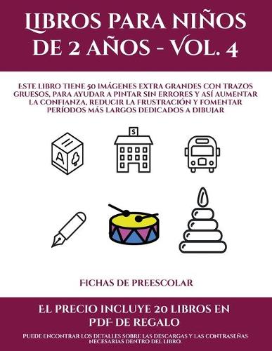 Fichas de preescolar (Libros para niños de 2 años - Vol. 4)