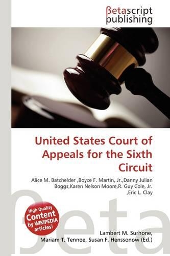 United States Court of Appeals for the Sixth Circuit: (English)