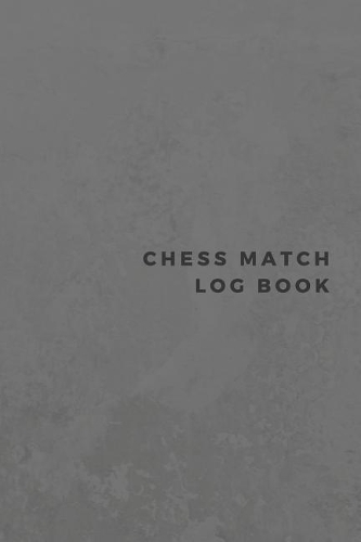 Chess Match Log Book