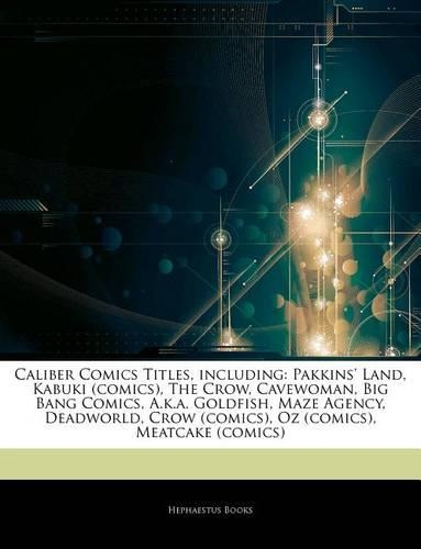 Articles on Caliber Comics Titles, Including