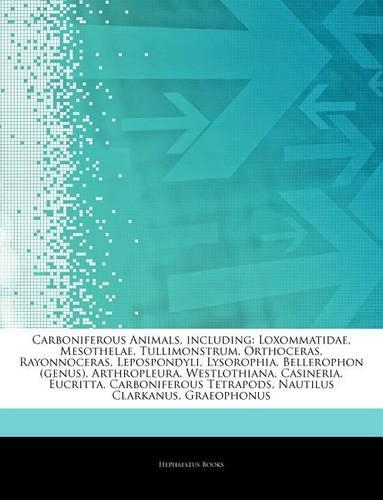 Articles on Carboniferous Animals, Including