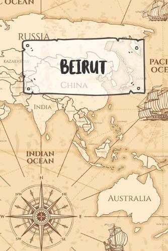 Beirut: Ruled Travel Diary Notebook or Journey Journal - Lined Trip Pocketbook for Men and Women with Lines