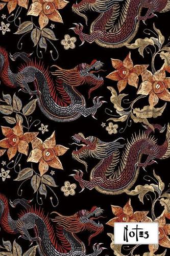 Notes: Japanese Style Dragon College Ruled Journal for Taking Notes Journaling School or Work