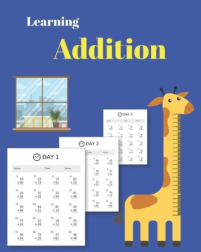 Learning Addition: 100 days of learning addition for kids
